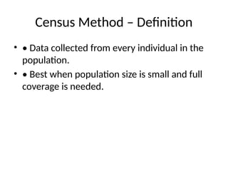 Census Method With Example Research_Methodology_Census_Seminar.pptx