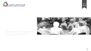 Secondary Research
Background Research
Literature Review
19
 