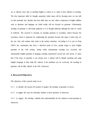 Research methodology illi second draft | DOCX