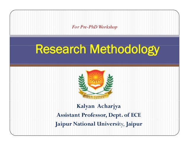 Research and design methods
