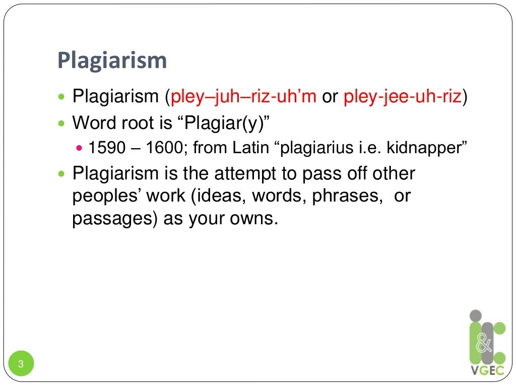 plagiarism and research ethics slideshare