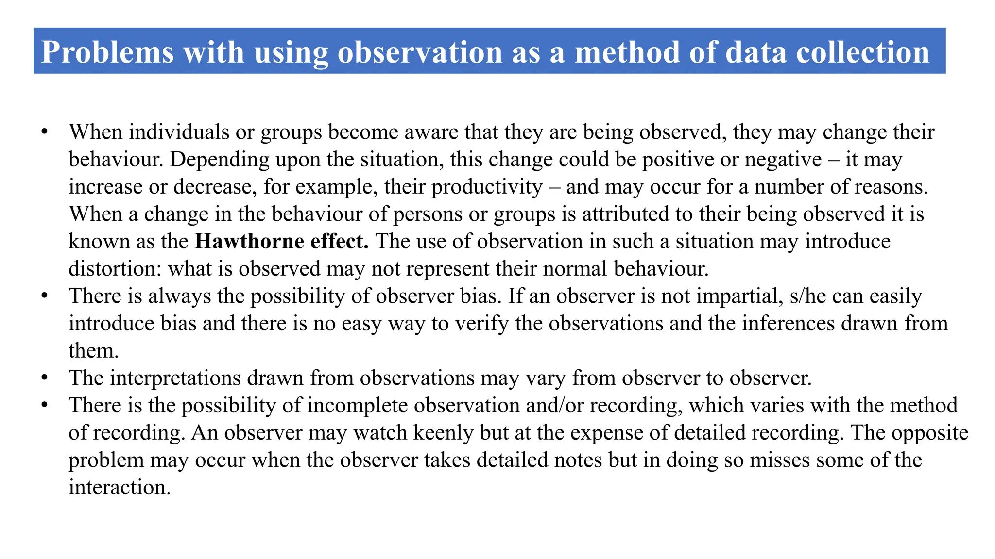 Methods of Data Collection - Presentation | PPTX