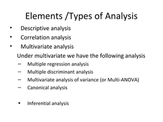 types of analysis in research - eleanorrillowolf... Research methodology | PPT
