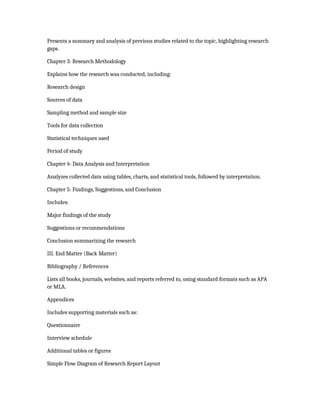 Comprehensive Guide to Research Report Writing: Structure, Purpose, and ...