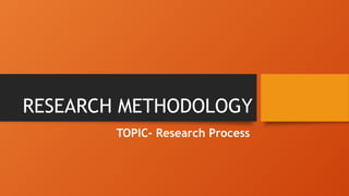 RESEARCH METHODOLOGY and its about the types of research and its ...