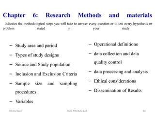 Research methodology PPT for Medical Laboratory Sciences x | PPTX