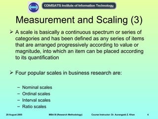 Research methodology week09 | PPT