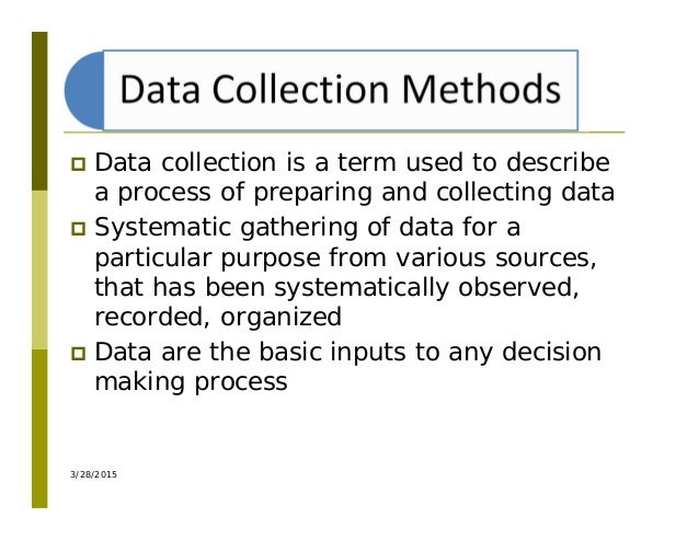 Research methods