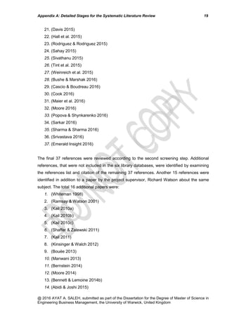 Research Methods Chapter- Masters' Dissertation | PDF