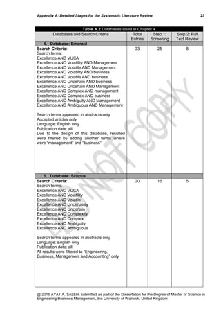 Research Methods Chapter- Masters' Dissertation | PDF