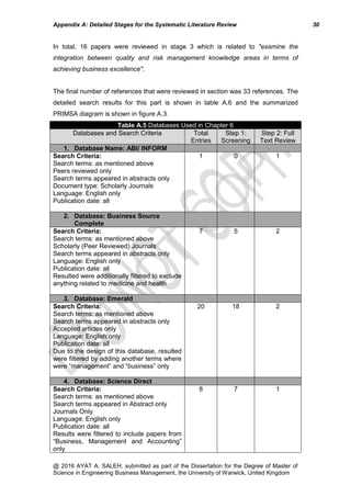 Research Methods Chapter- Masters' Dissertation | PDF