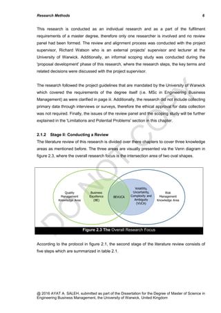 Research Methods Chapter- Masters' Dissertation | PDF