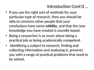 Comprehensive Guide to Research Methodology and Problem Solving ...
