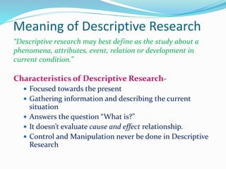 Research methods in education by dr. sudhir sahu | PPTX