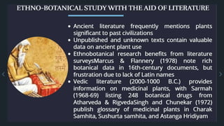Research methods in ethnobotany- Exploring Traditional Wisdom