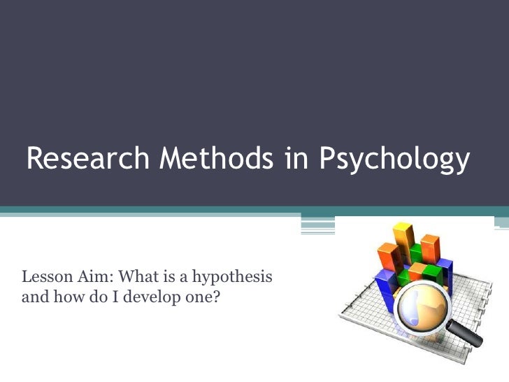 Research Methods in psychology