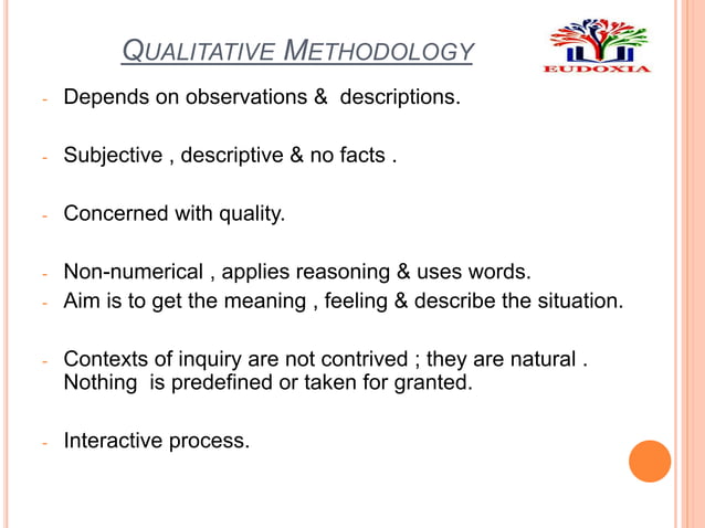 Research Methods & Methodology | PPTX | Science