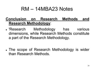 Research methods module 1 | PDF
