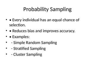 Variable Sampling Example Research Methodology, Sampling and Variables | PPTX