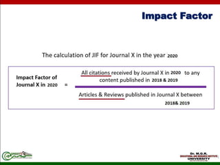 Impact Factor
 