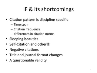 Journal ranking by discipline 