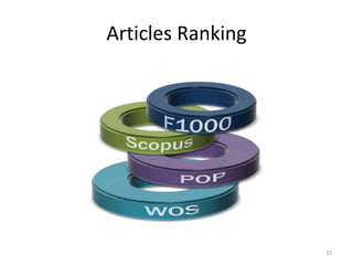 Journal ranking by discipline