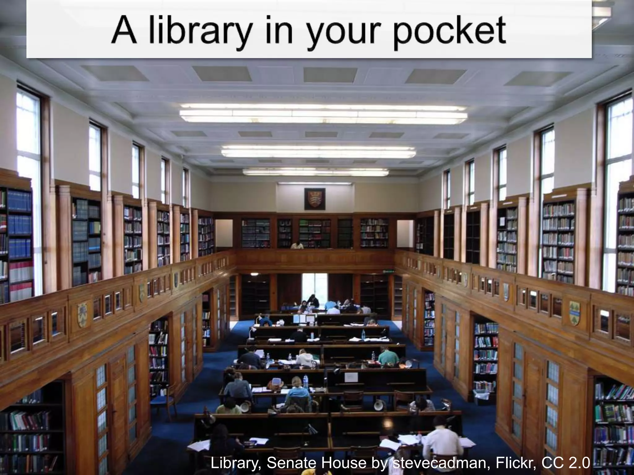 Library, Senate House by stevecadman, Flickr, CC 2.0

 