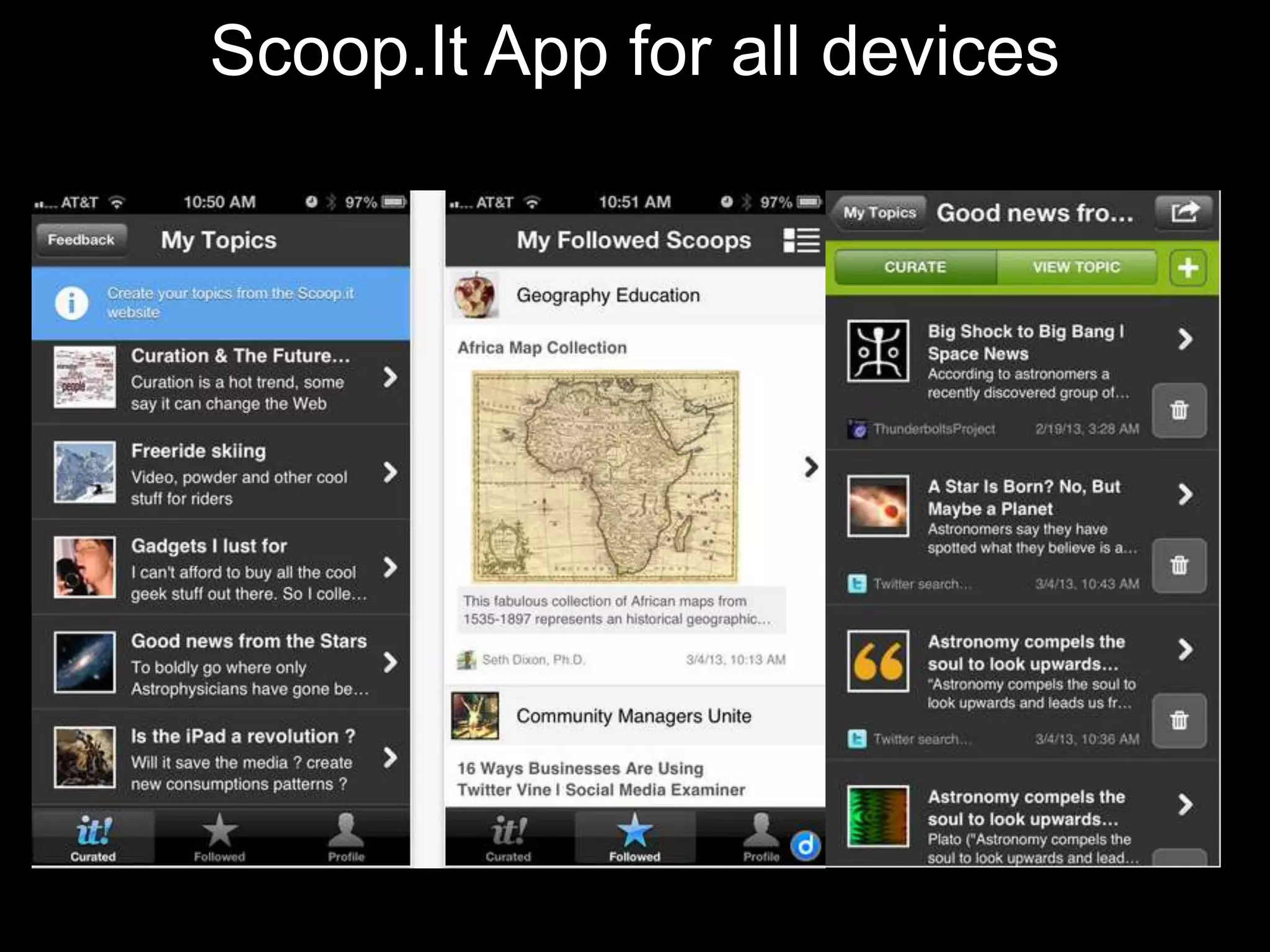 Scoop.It App for all devices

 