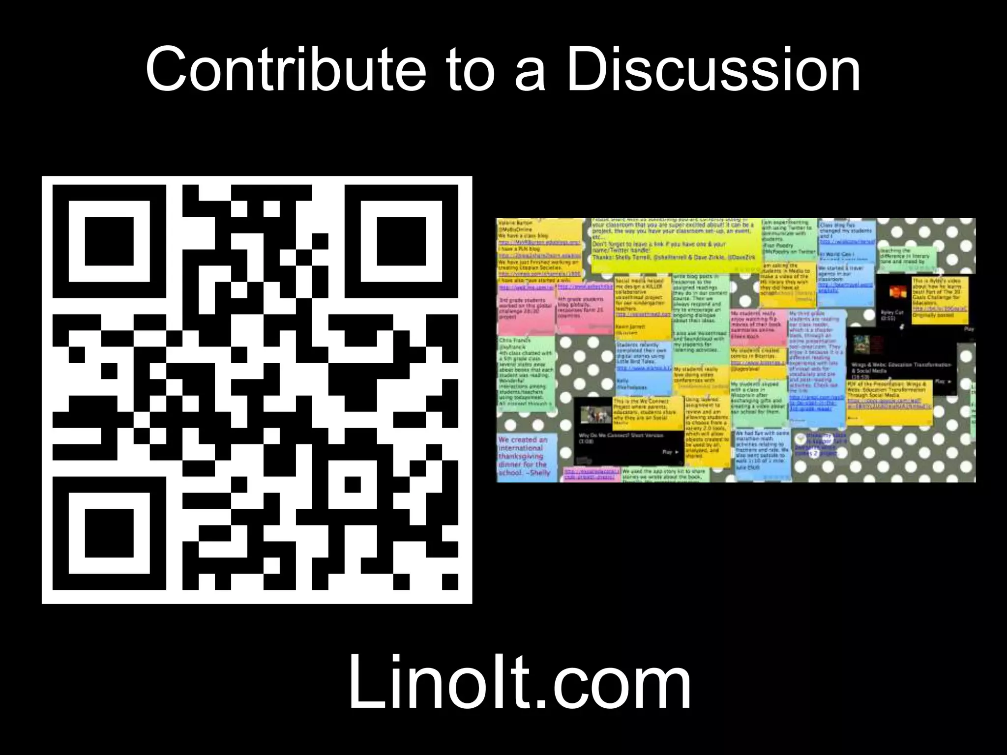 Contribute to a Discussion

LinoIt.com

 