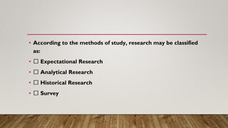 TYPES AND METHODS OF RESEARCH.pptx