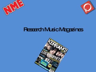 Research Music Magazines 