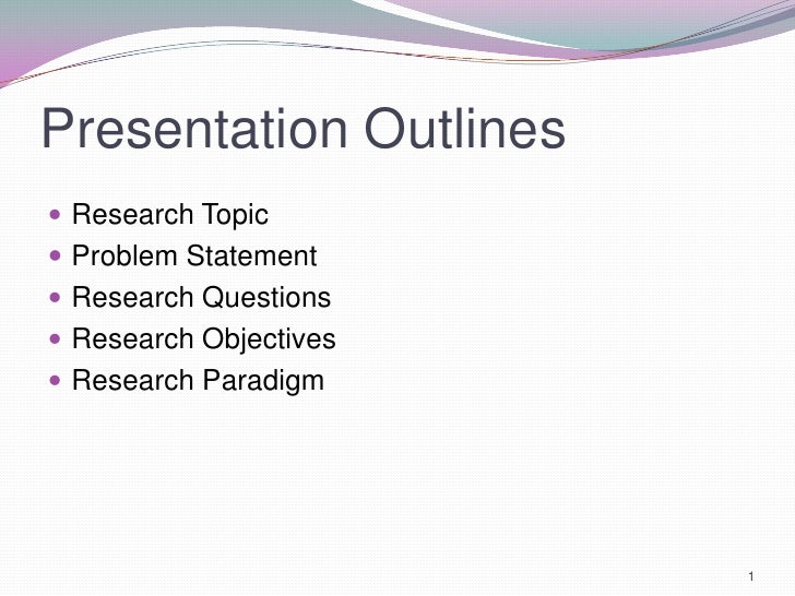 Research objective