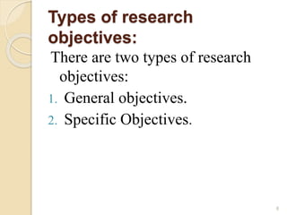 Research objectives | PPTX
