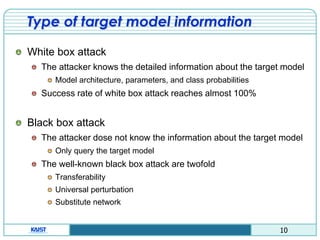 Research of adversarial example on a deep neural network | PDF