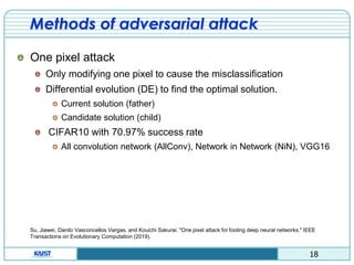 Research of adversarial example on a deep neural network | PDF