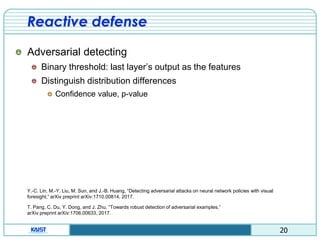 Research of adversarial example on a deep neural network | PDF