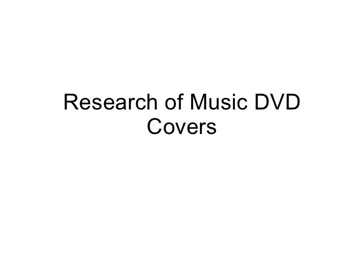 Research of Music DVD Covers