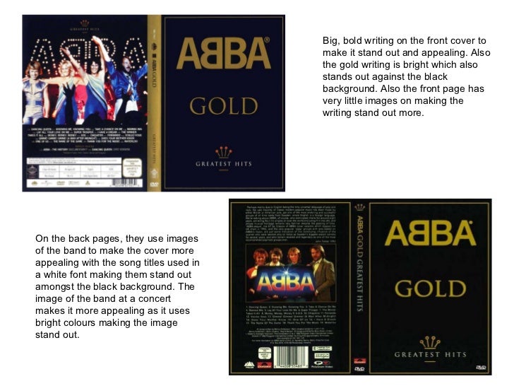 Research of Music DVD Covers