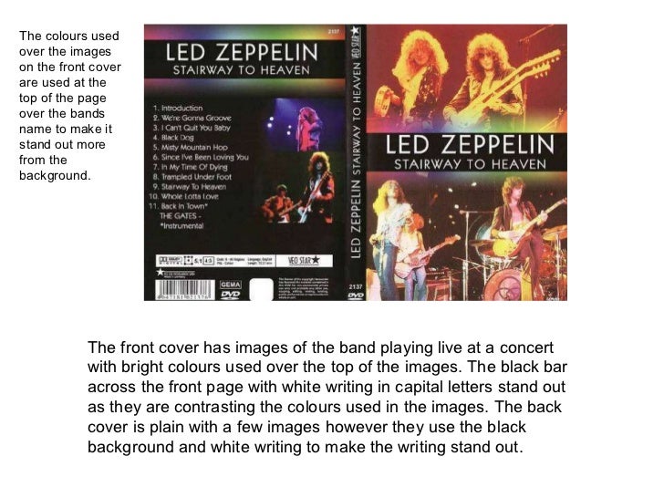 Research of Music DVD Covers