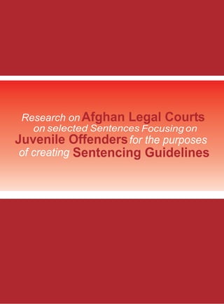 Research on Afghan Legal Courts