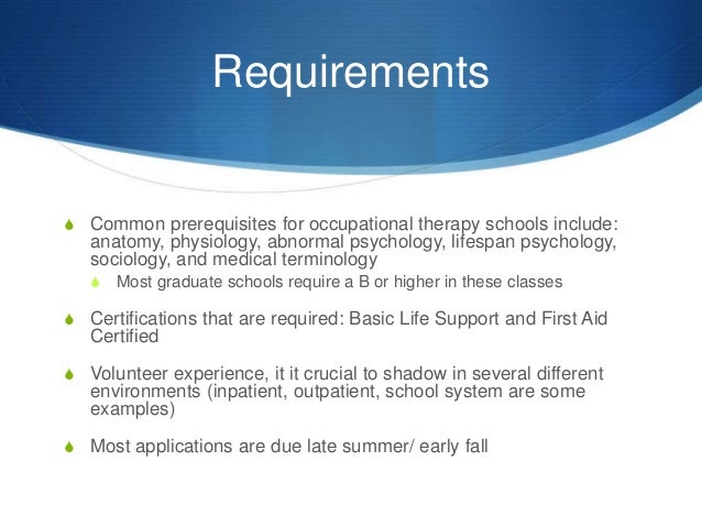 Research On Career Ot