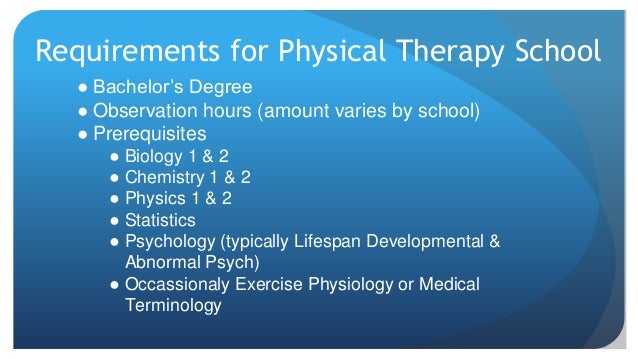 3 Things Undergrads Can Do To Better Prepare For Pt School