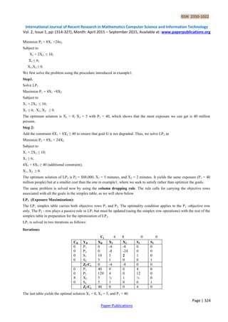 Research on Lexicographic Linear Goal Programming Problem Based on ...