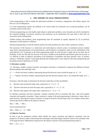 Research on Lexicographic Linear Goal Programming Problem Based on ...