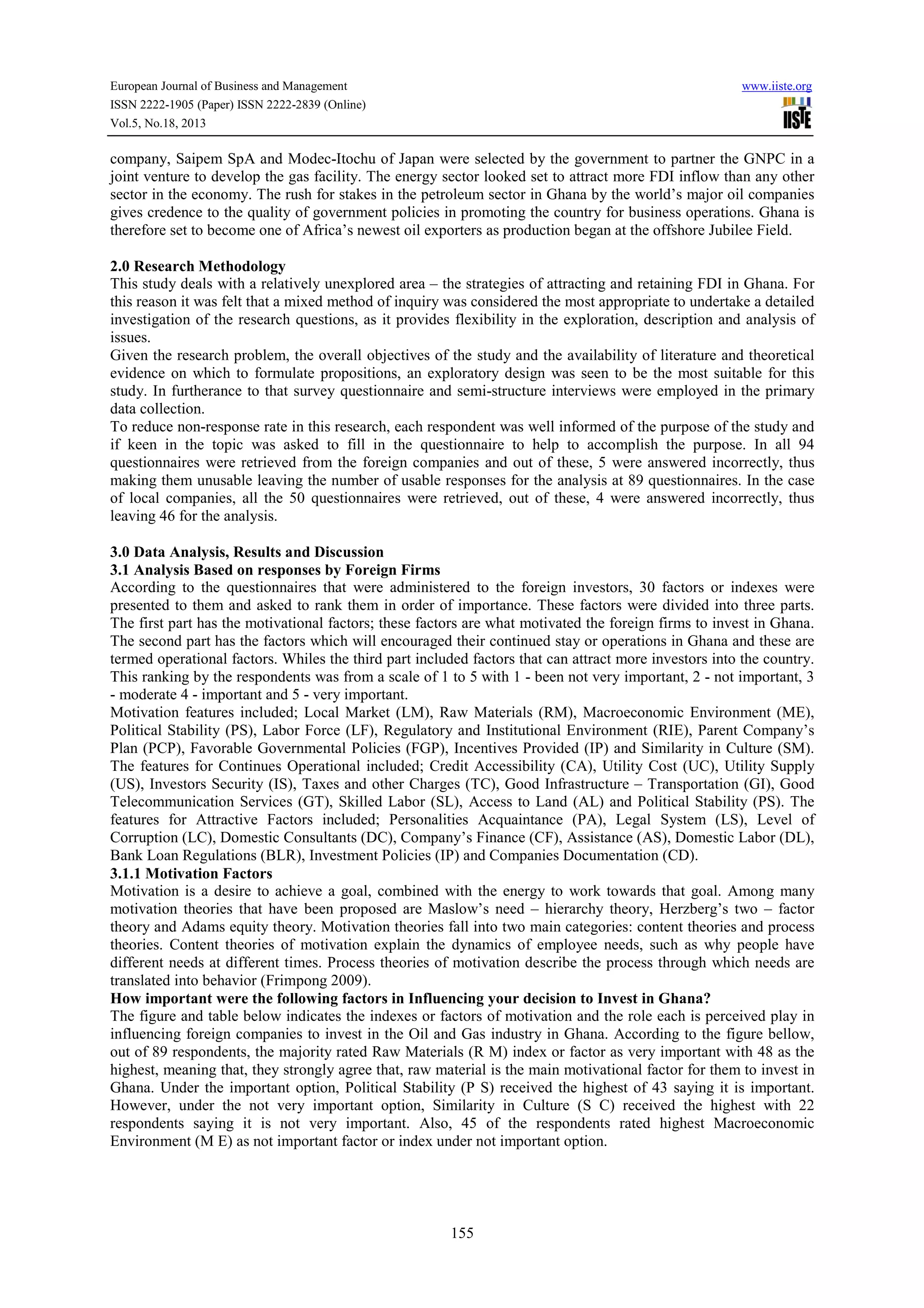 Research on strategies to attract and retain foreign direct investment ...