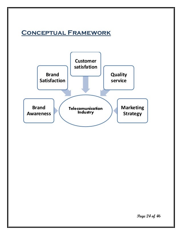 Conceptual framework for research paper