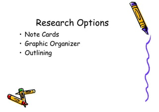 Research Options