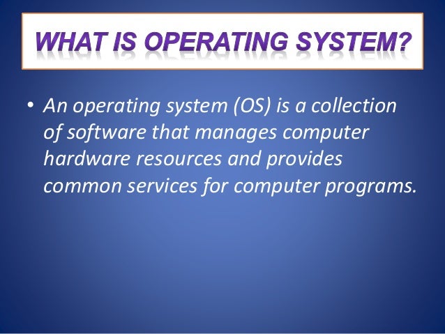 Research paper on windows operating system