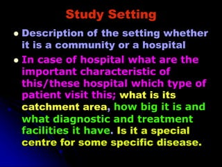 Clinical Setting Basic Research Setting Fundamentals of Scientific Research: An Overview | PPT