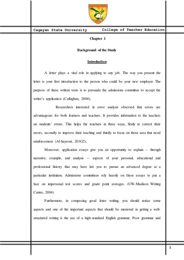common errors in writing application letter of third year letters to teachers from students